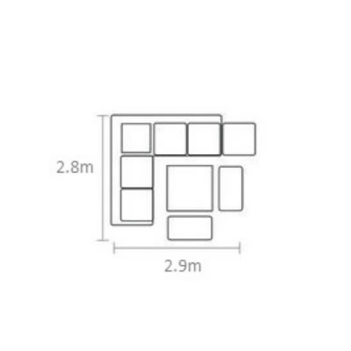 Hartman Jamie Oliver Corner Sofa Set with Integrated Lounger New 2020