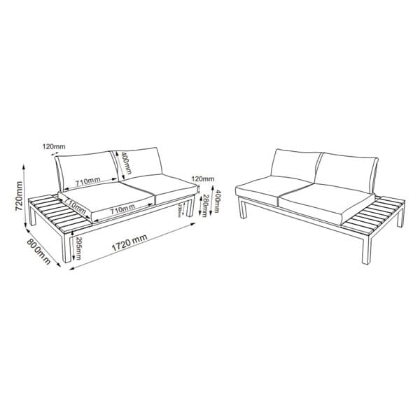 elba large low lounge corner sofa