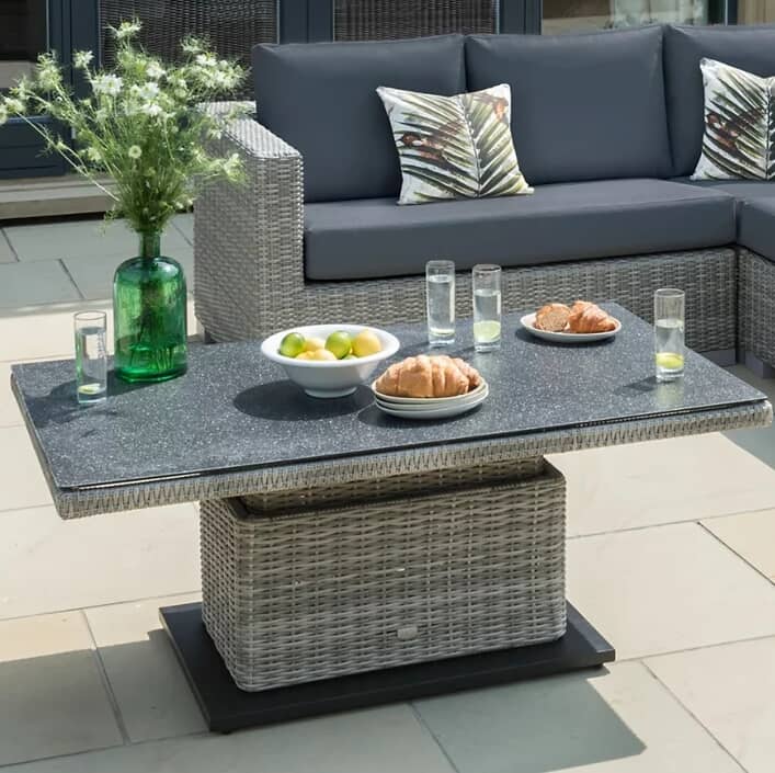 Life Aya Mini Square Corner Set Yacht Grey/Carbon - (LIFEAYAS2141