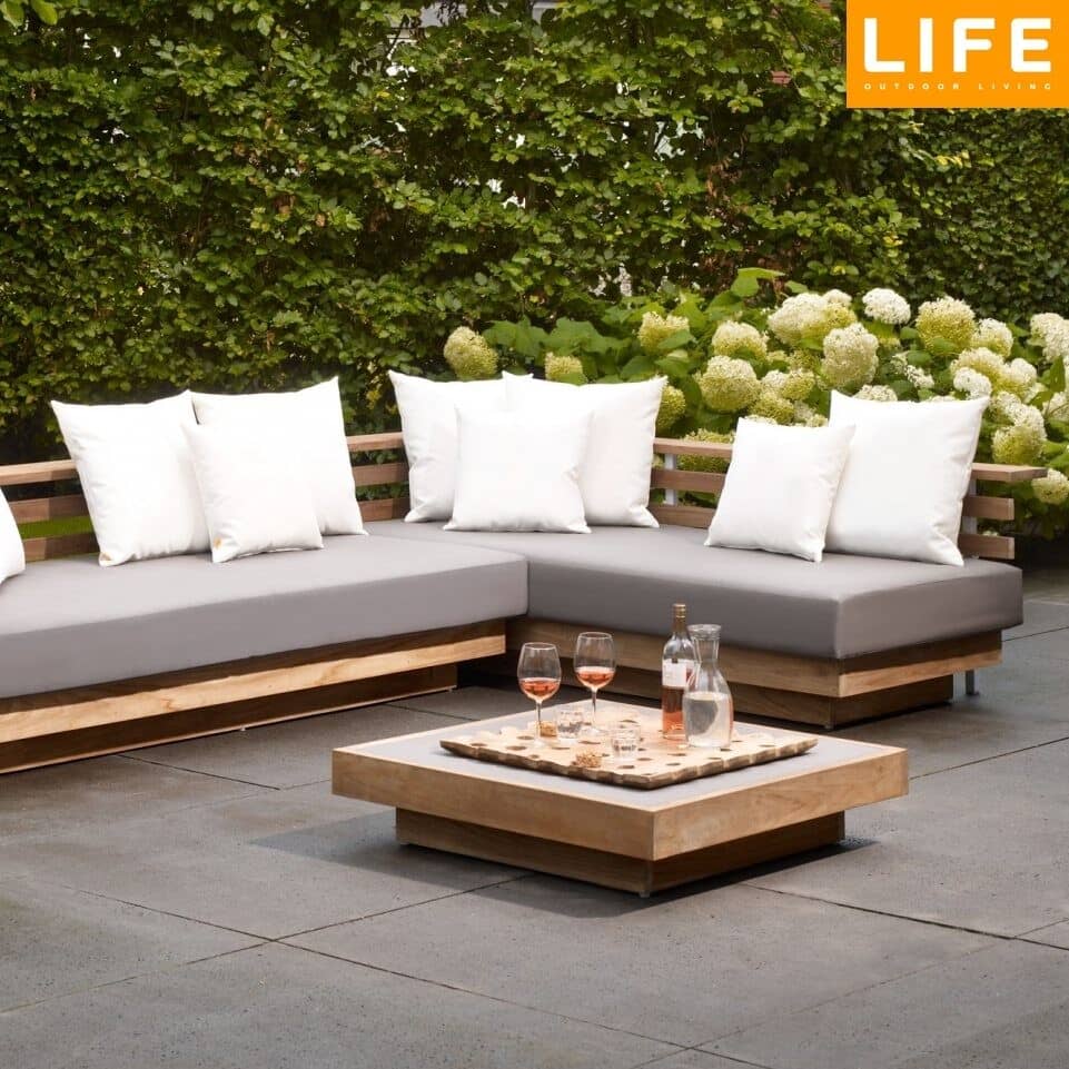 Life London Teak Set - (LLONSET01) - Garden Furniture World