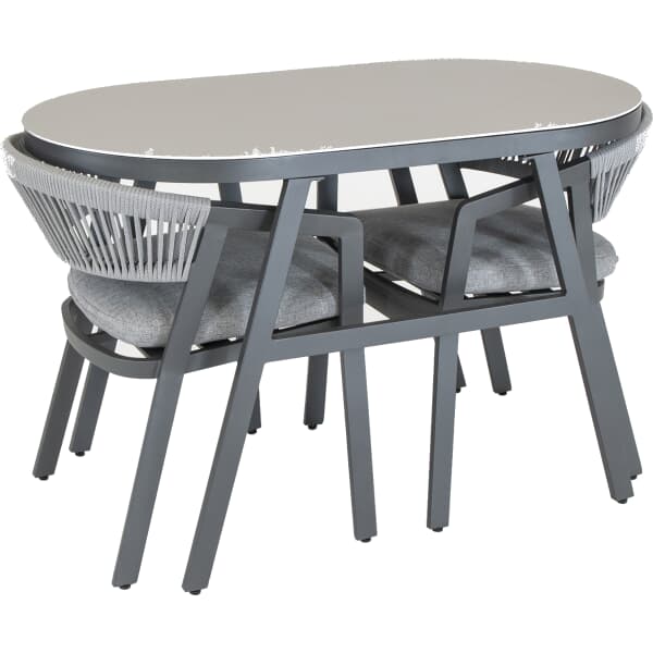 Kettler Menos Cassis Balcony 2 Seater Set (MNGF1080214C) Garden