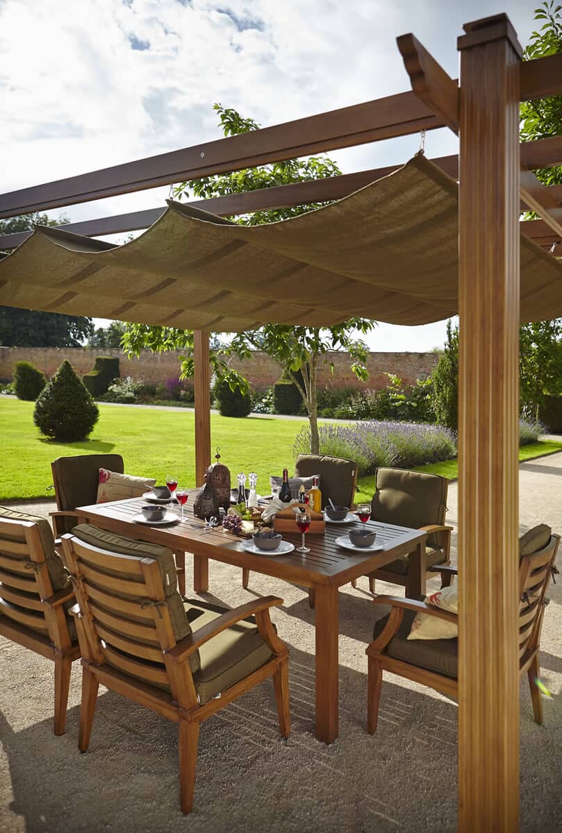 Hartman Napoli Pergola 3m x 3m Riven (68607631) Garden Furniture World