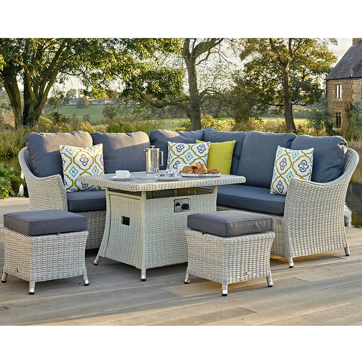 Bramblecrest monterey modular casual dining set new arrivals