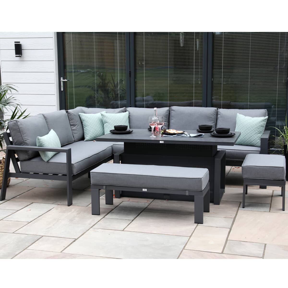 Supremo Melbury Modular Corner Set with Height Adjustable