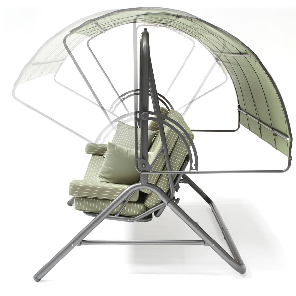 Kettler Novero Daybed/Swing With Sage Cushions - (Z3601-0254