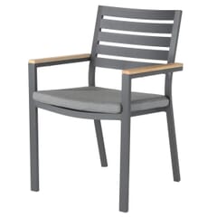 Kettler elba Signature Dining Chair with Seat Pad Teak/Anthracite New for 2025
