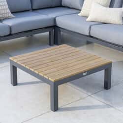 Kettler elba Coffee Table Teak/Anthracite New for 2025