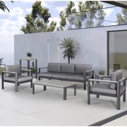 Kettler Gio 5 Seat Lounge Set with Coffee Table