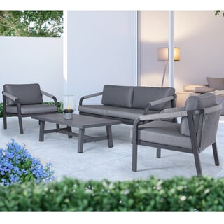 Kettler Corus Rope 4 Seat Lounge Sofa Set