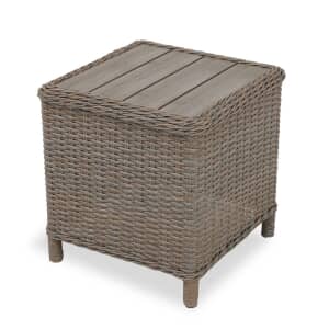 Kettler Derwent Side Table 45 x 45 cm With Slat Top
