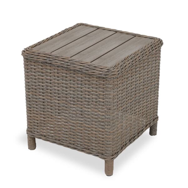 Kettler Derwent Side Table 45 x 45 cm With Slat Top
