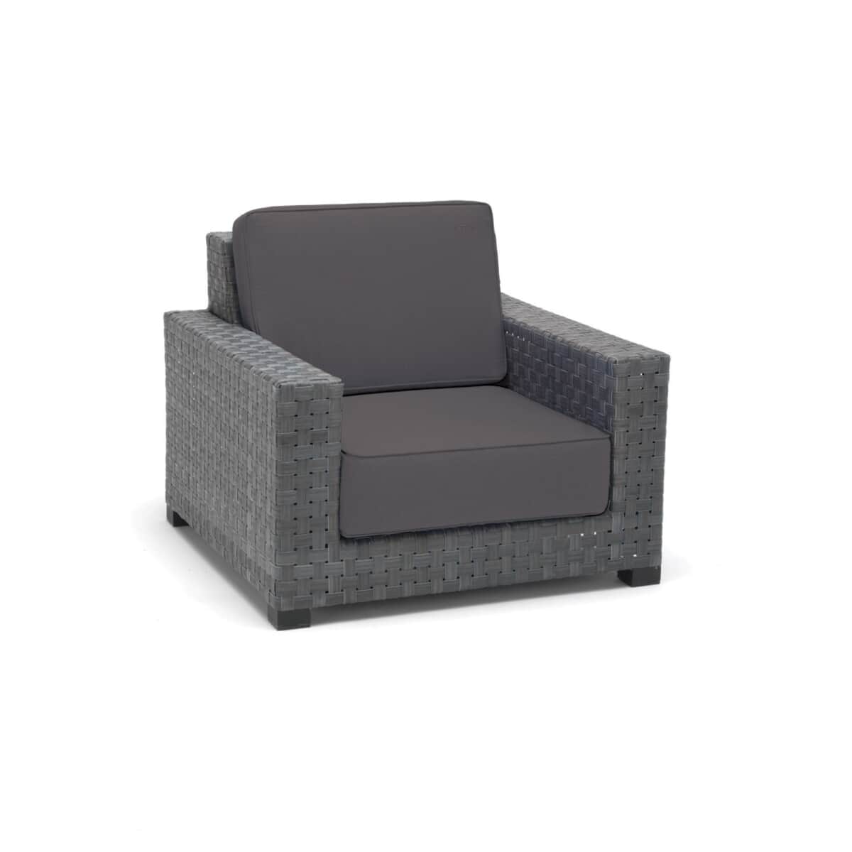 Kettler Beach Armchair With Grey Cushions (01010317700GC) Garden