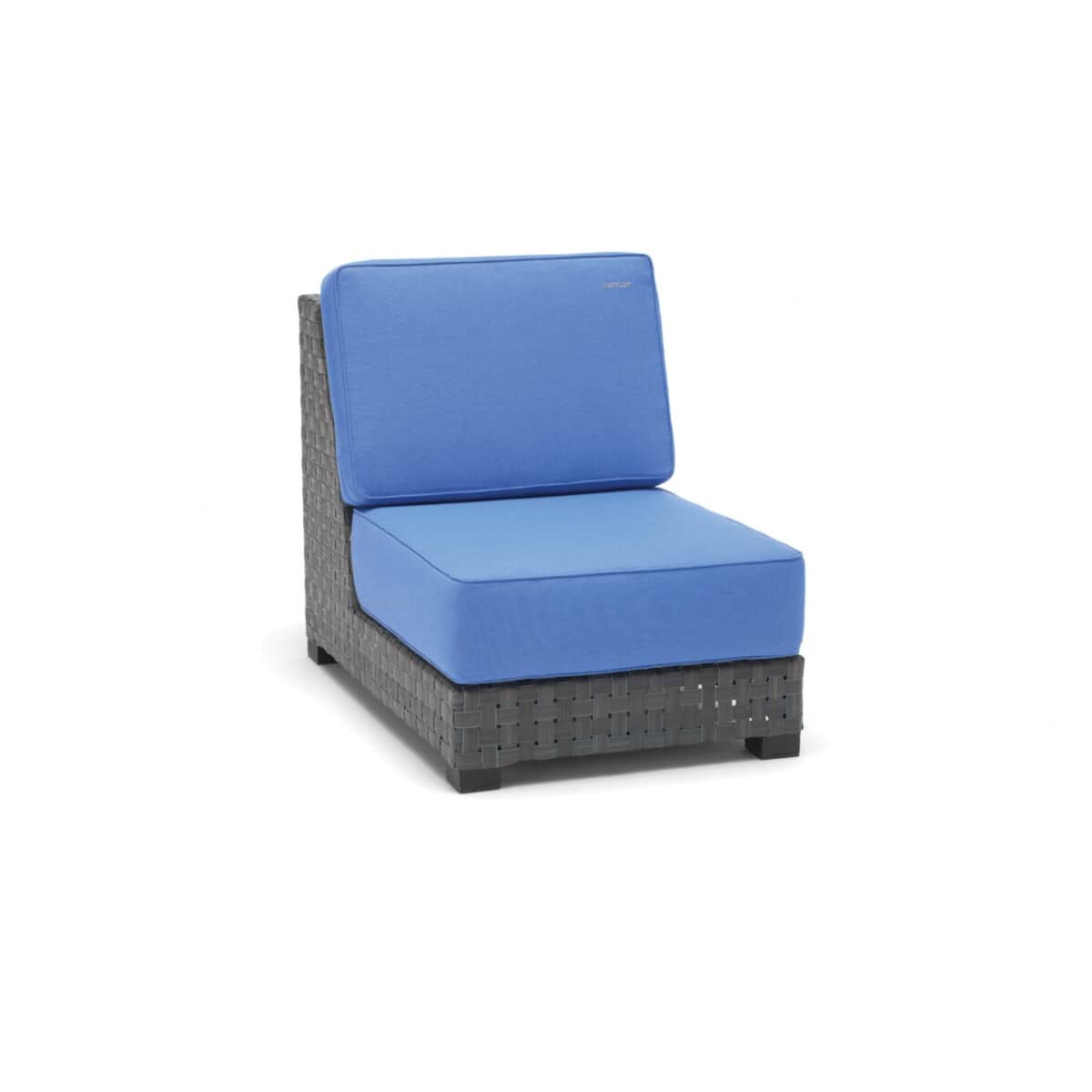 Kettler Beach Lounge Centre With Blue Cushions (01010397700BC) Garden Furniture World