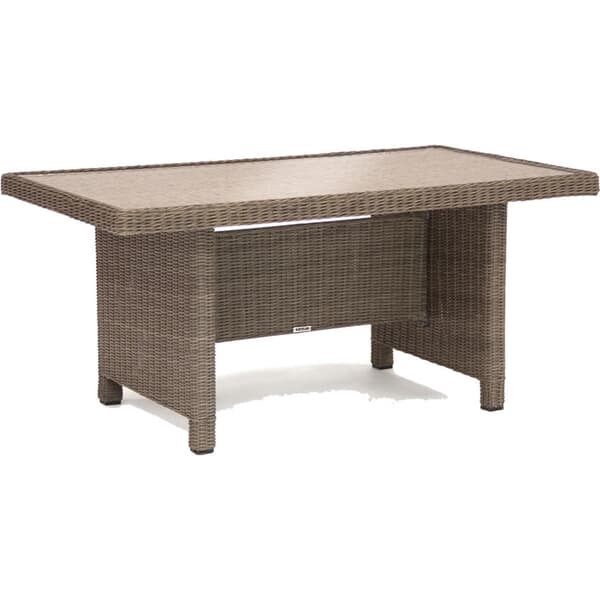 Kettler Palma Table Glass Top - Rattan