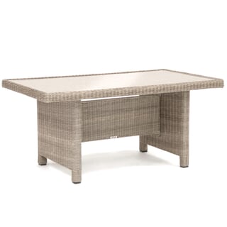 Kettler Palma Glass Top Table Oyster