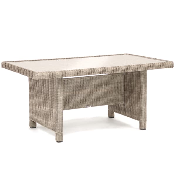 Kettler Palma Glass Top Table Oyster
