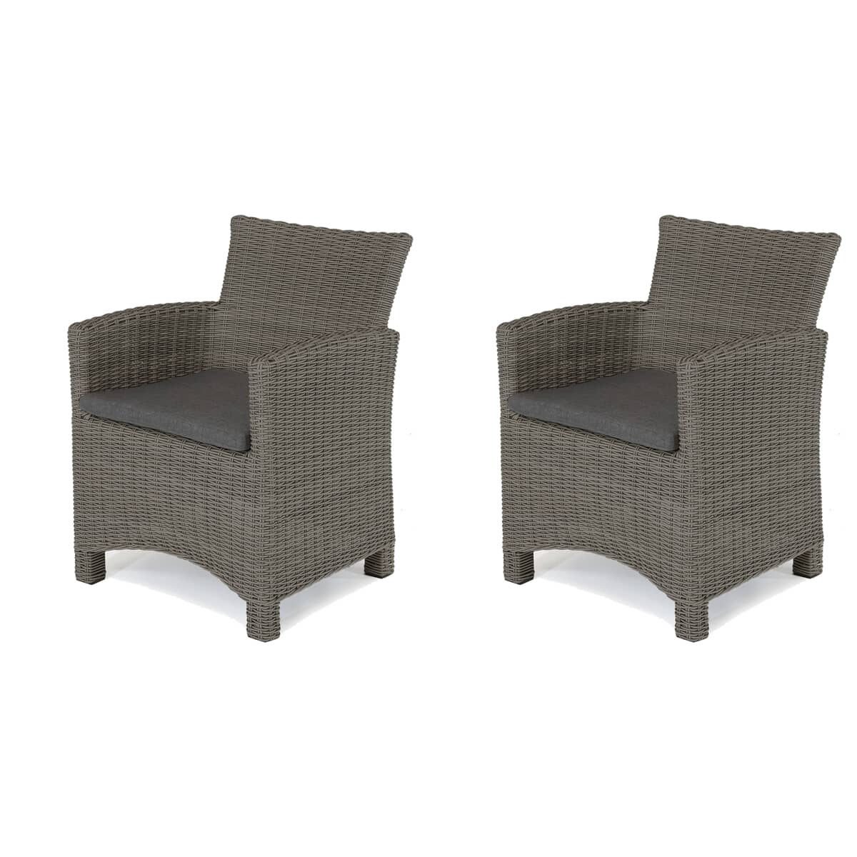 Kettler Palma Dining Chairs inc Cushions (Pair) Rattan (0193350