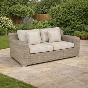 Kettler Palma Luxe 2 Seat Sofa Oyster/Stone