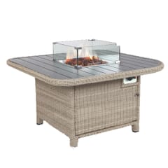 Kettler Palma Grande Fire Pit Table Oyster