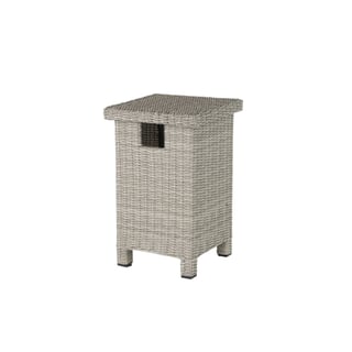 Kettler Palma Signature Low Gas Bottle Storage Box In Whitewash