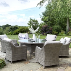 Kettler Charlbury - Casual Dining 6 Seat Round Set