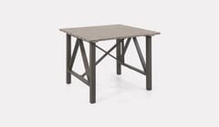 Kettler LaMode - Dining Table 94 x 94cm with Aluminium Hand Painted Slat Top