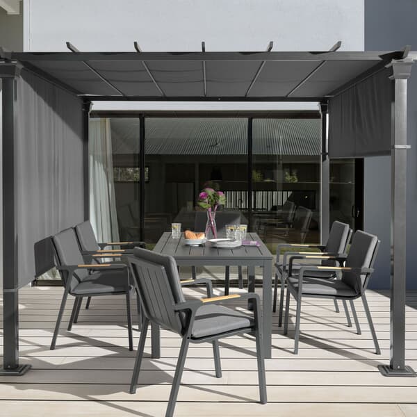 Kettler Paros 6 Seater Dining Set (03921040200C) Garden Furniture