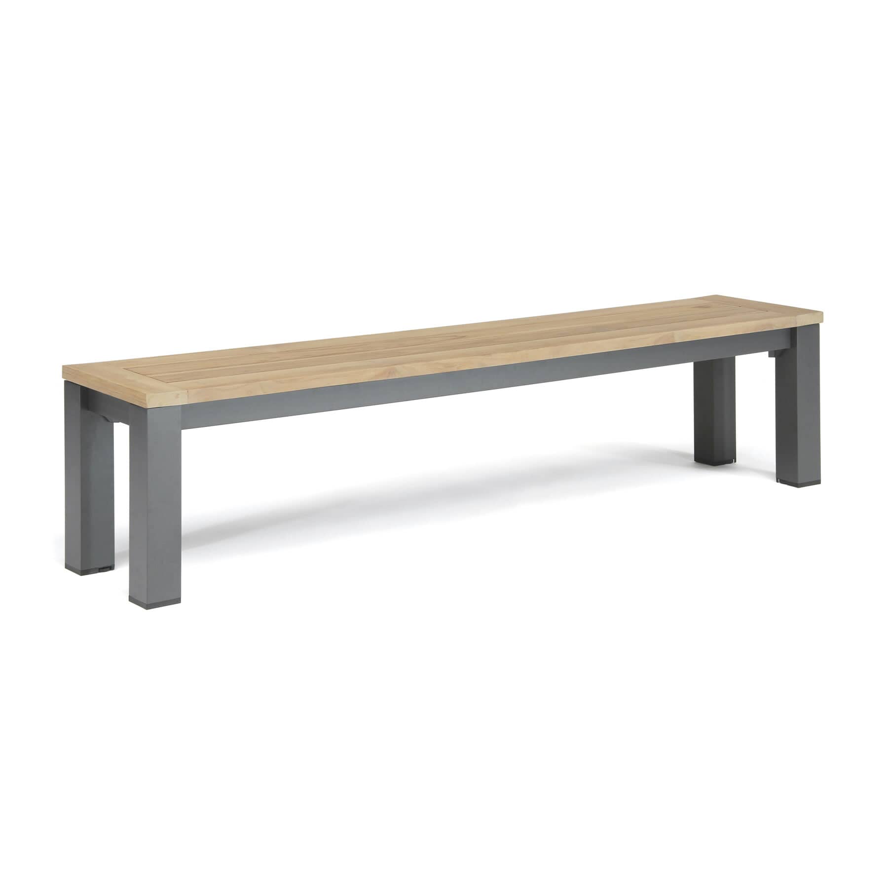 Kettler Elba Bench 200cm x 40 cm Teak Top - (0393102-0200 