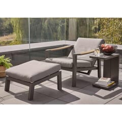Kettler elba Relaxer with Footstool Including Cushions