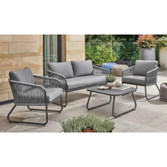 Kettler Kingston Lounge Set Consisting of: 2 x Lounge chair 1 x Sofa  1 x Coffee Table