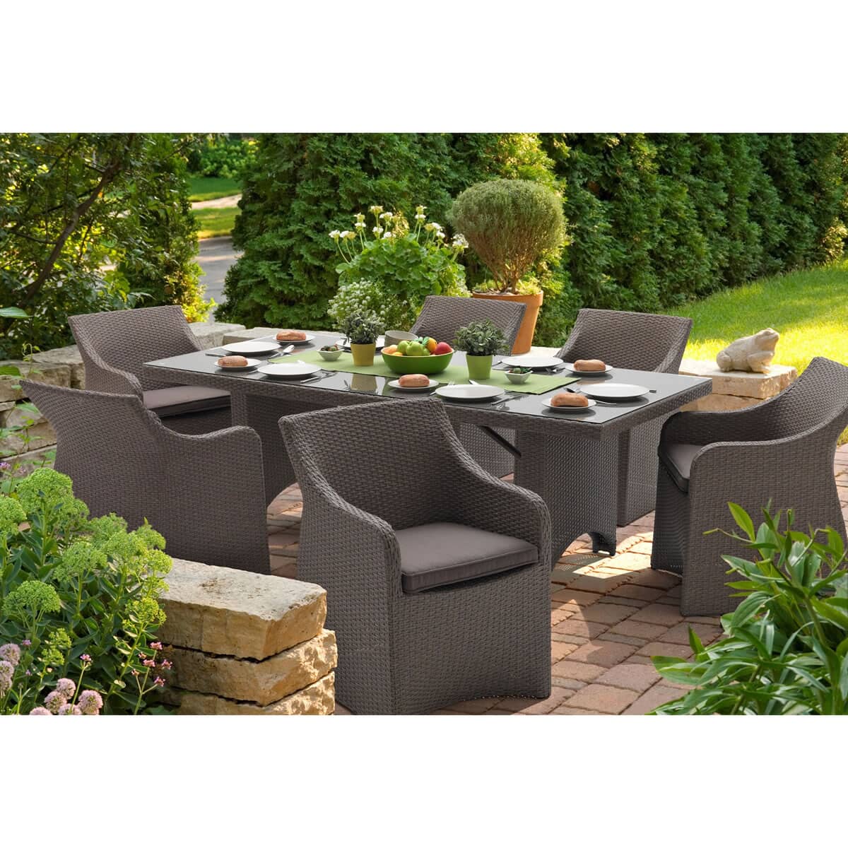 Kettler Hampshire 6 Seat Dining Set (04938662100C) Garden