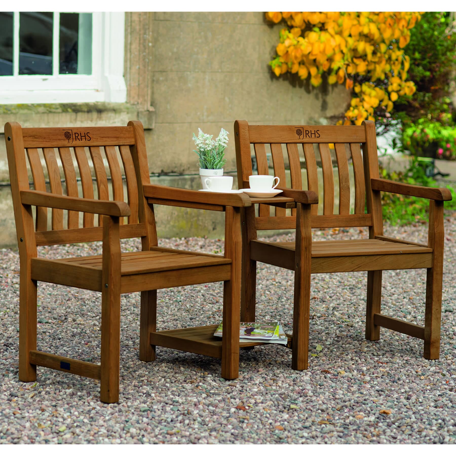 Kettler Rhs Chelsea Acacia Companion Set 0895511 7001 Garden Furniture World