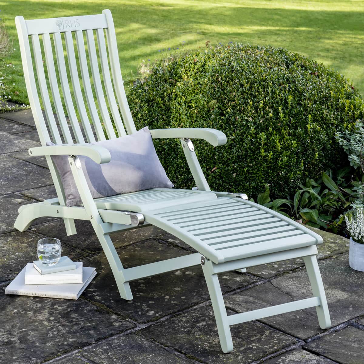 Kettler Rosemoor Steamer chair PU Coated Sage (08966115001) Garden