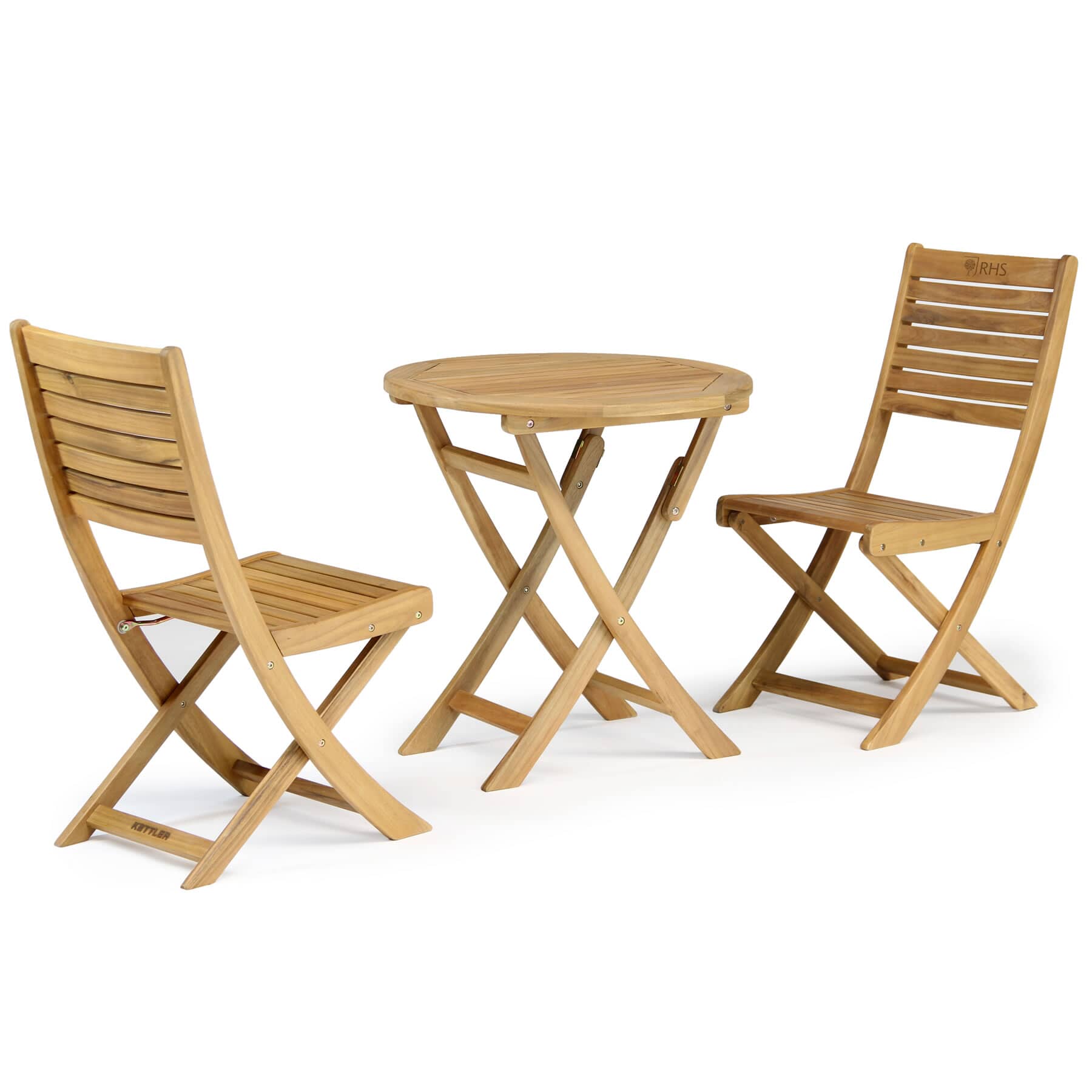 Kettler RHS Chelsea Acacia Bistro Set (08977117001C) Garden