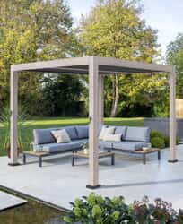 Kettler Signature Wood Effect Pergola 3 x 3m