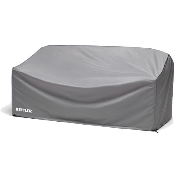 Kettler Protective Cover - Cora Wicker 3 Seat Sofa Grey