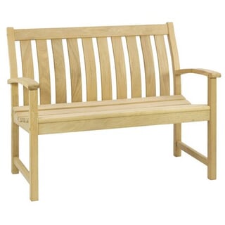 Roble Bella Vista 4ft Low Back Bench