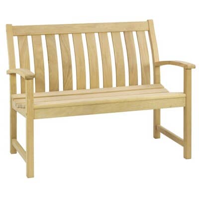 Roble Bella Vista 4ft Low Back Bench