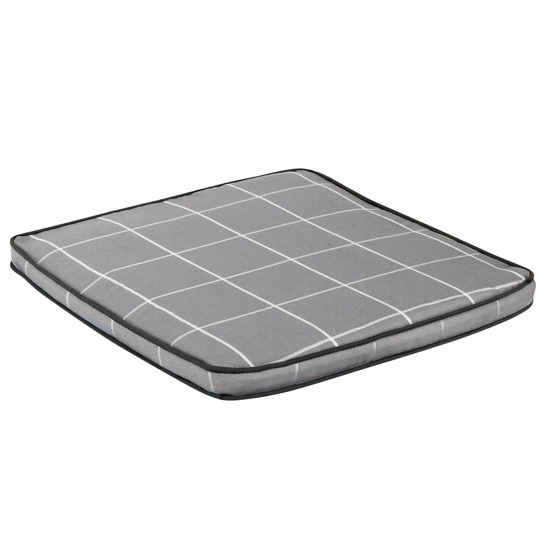 Kettler Chair Seat Pad Cushion Slate Check (11C930) Garden