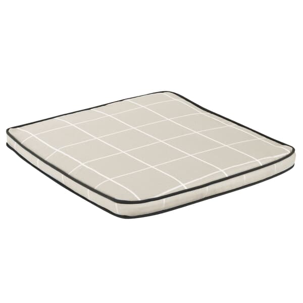 Kettler Cortona Chair Seat Pad Stone Check