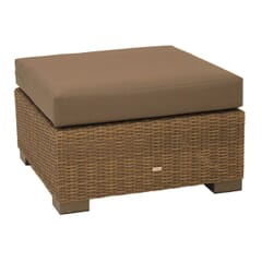 Life Maui Lounge Poof Light Brown With Taupe Cushion