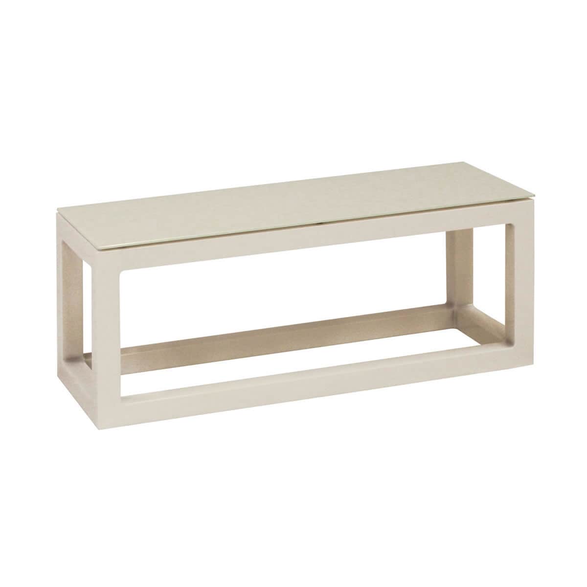 Life Fabri Low Side Table White (121051093) Garden Furniture World