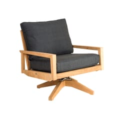 Alexander Rose Tivoli Roble Swivel Lounge Chair with Cushions