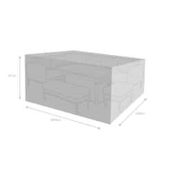 Supremo Aluminium Corner Modular Set Furniture Cover
