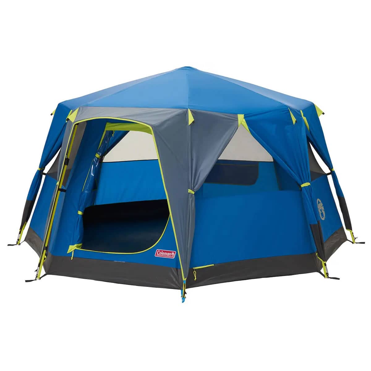 Coleman OctaGo 3 Man Tent Blue - (2000035194) - Garden Furniture World