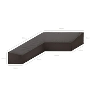 Life Cover 11 Lounge L-shape 255x330x85/60 Left