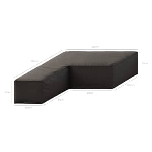 Life Cover 24 Lounge Nevada Chaise L/L 320x215x70