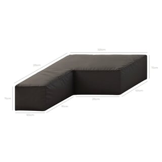 Life Cover 24 Lounge Nevada Chaise L/L 320x215x70