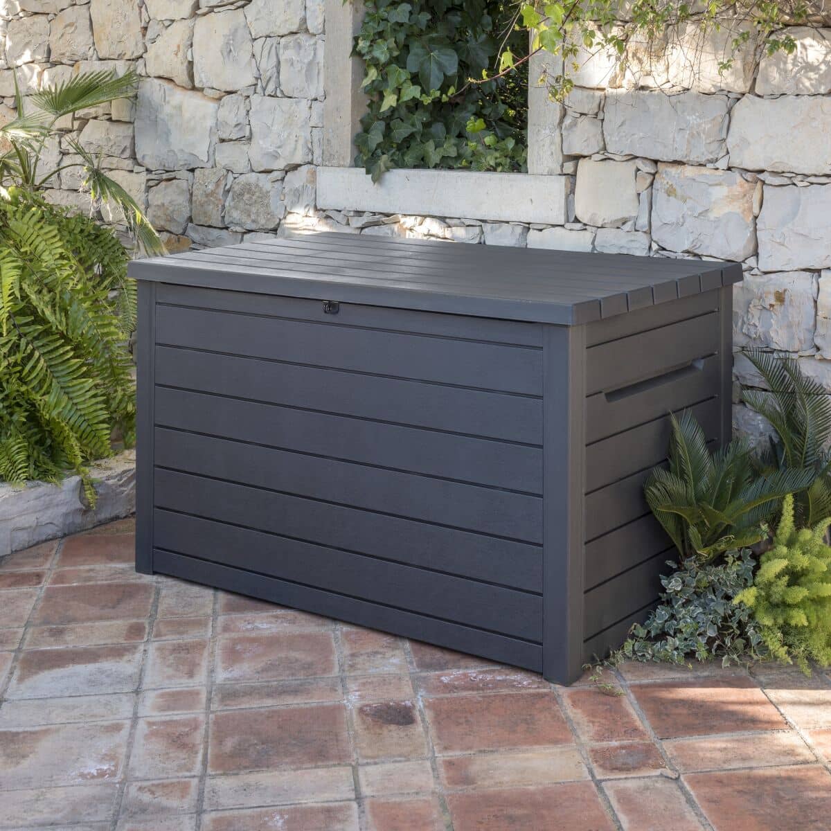 Keter 870L XXL Deck Storage Box - Anthracite