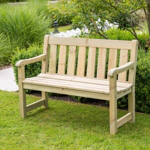 Alexander Rose Malu Pine Bench 4ft